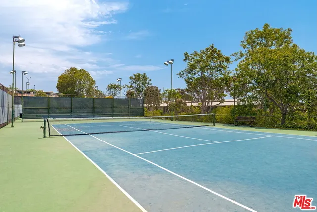 a view of a tennis court