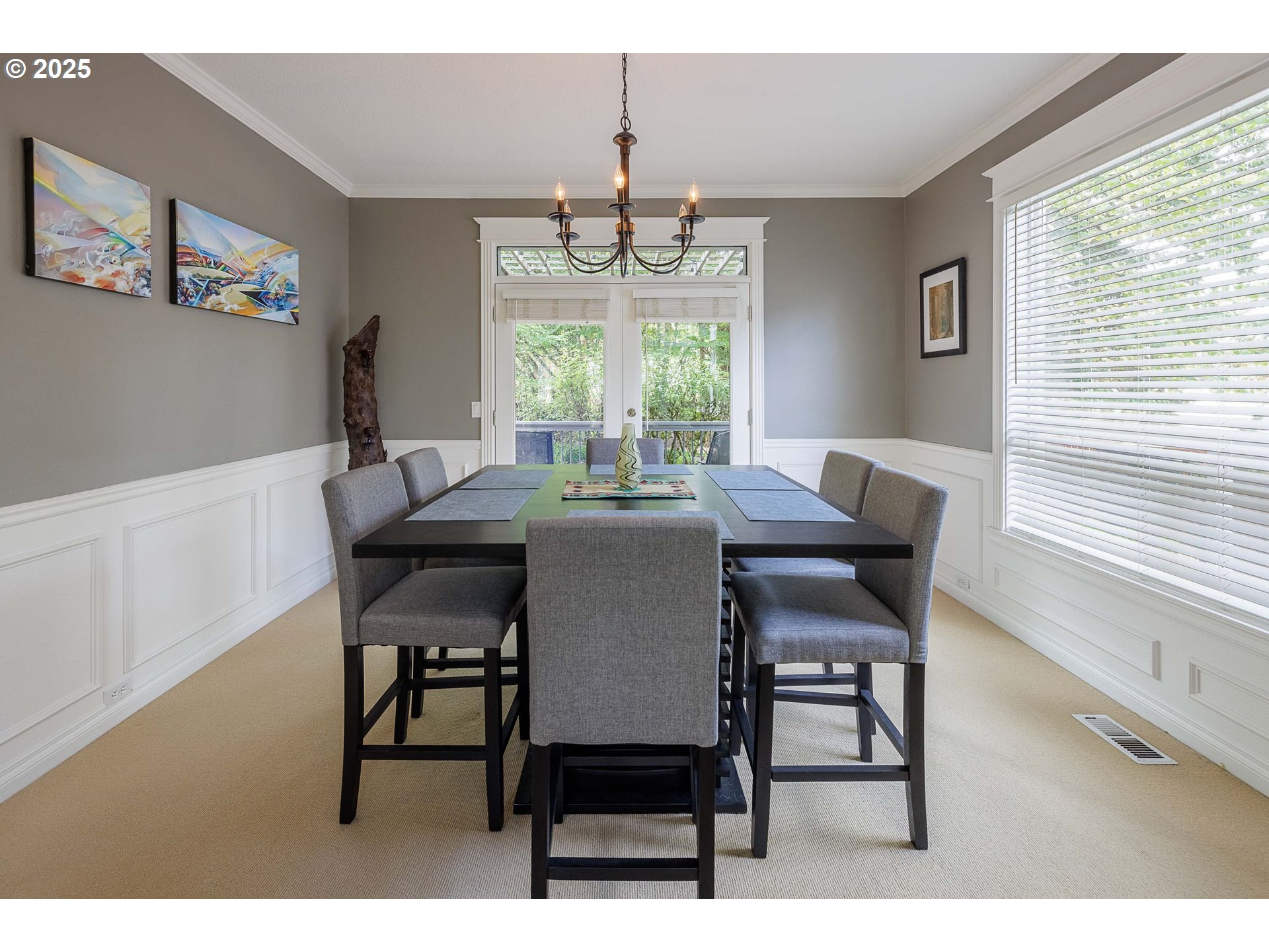 6424 Southwest Flower Street Portland, OR 97221 - Photo 3 of 29 a view of a dining room with furniture window and outside view