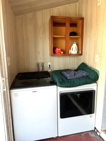 a kitchen with a sink and a cabinets