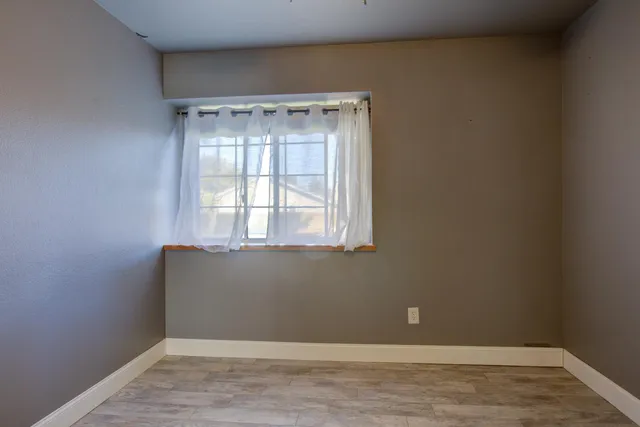 a view of empty room