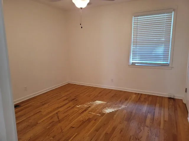 wooden floor in a room