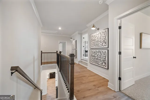 a house view with a backyard space