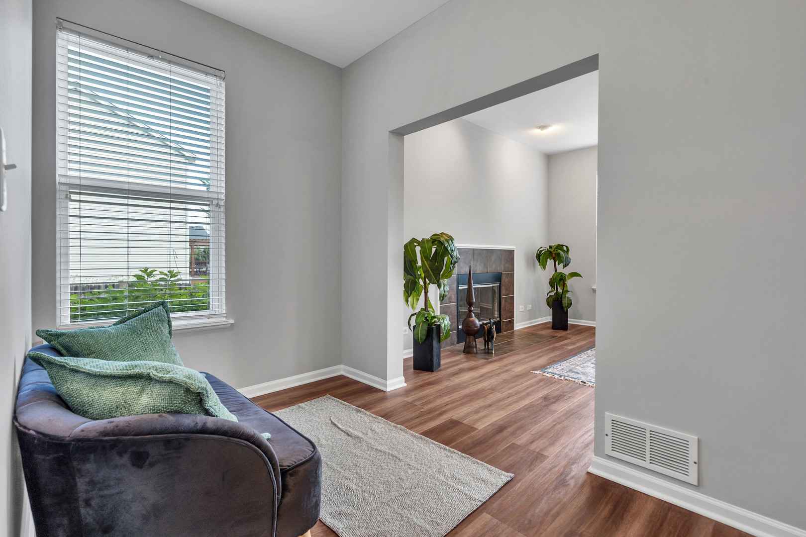 2513 Simon Drive Montgomery, IL 60538 - Photo 7 of 33 a living room with furniture and a potted plant