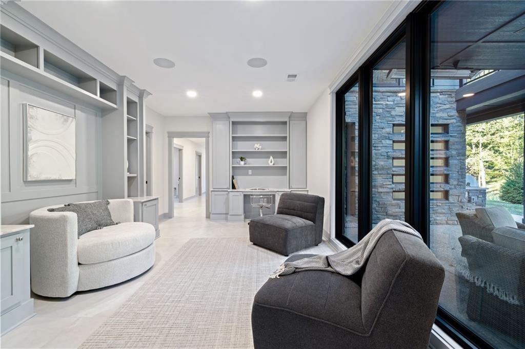 809 Mt Pleasant Road Mars, PA 16046 - Photo 30 of 46 a living room with furniture and a large window