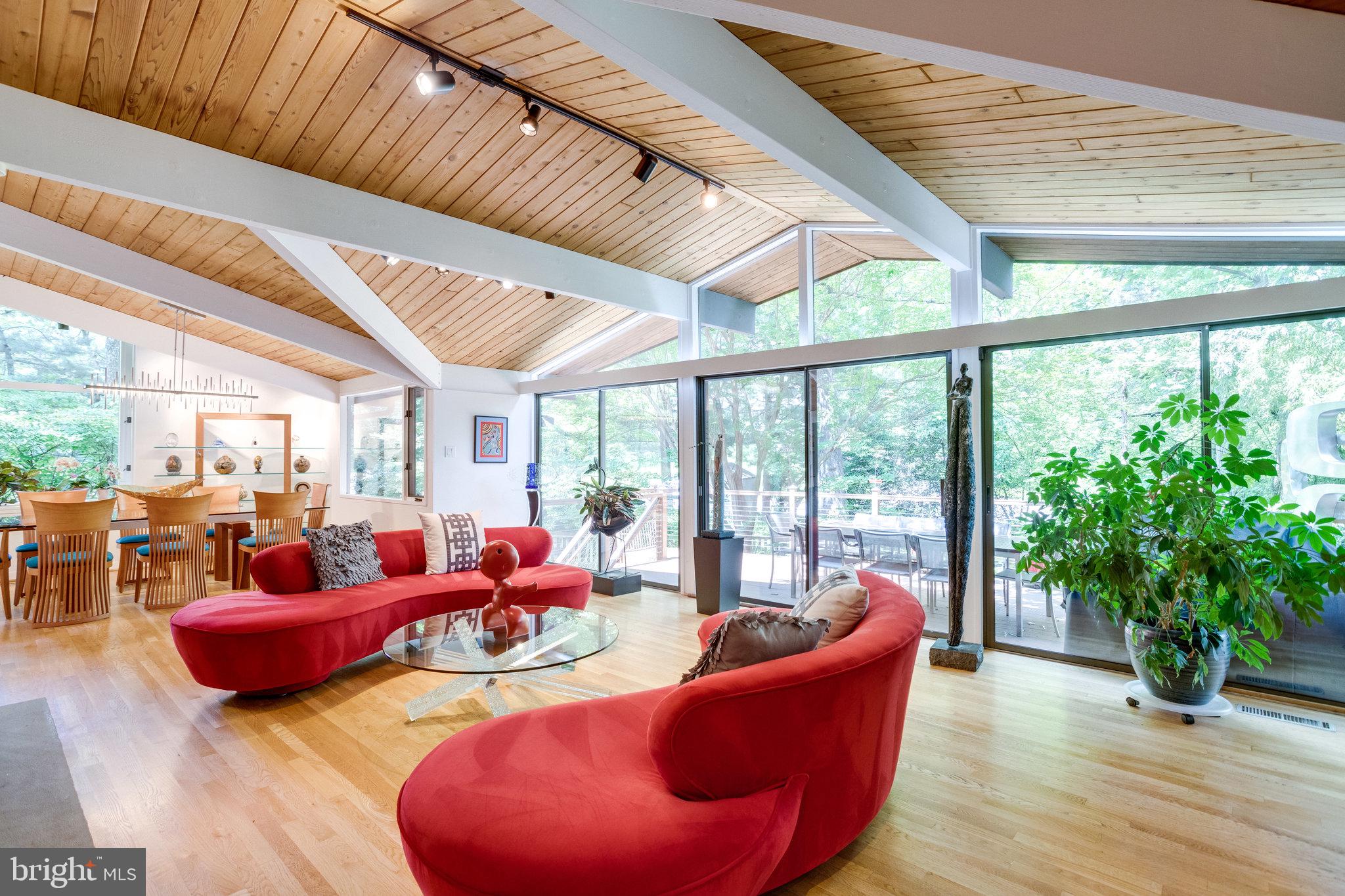 5910 Chesterbrook Road McLean, VA 22101 - Photo 12 of 53 Vaulted Ceiling Family Room