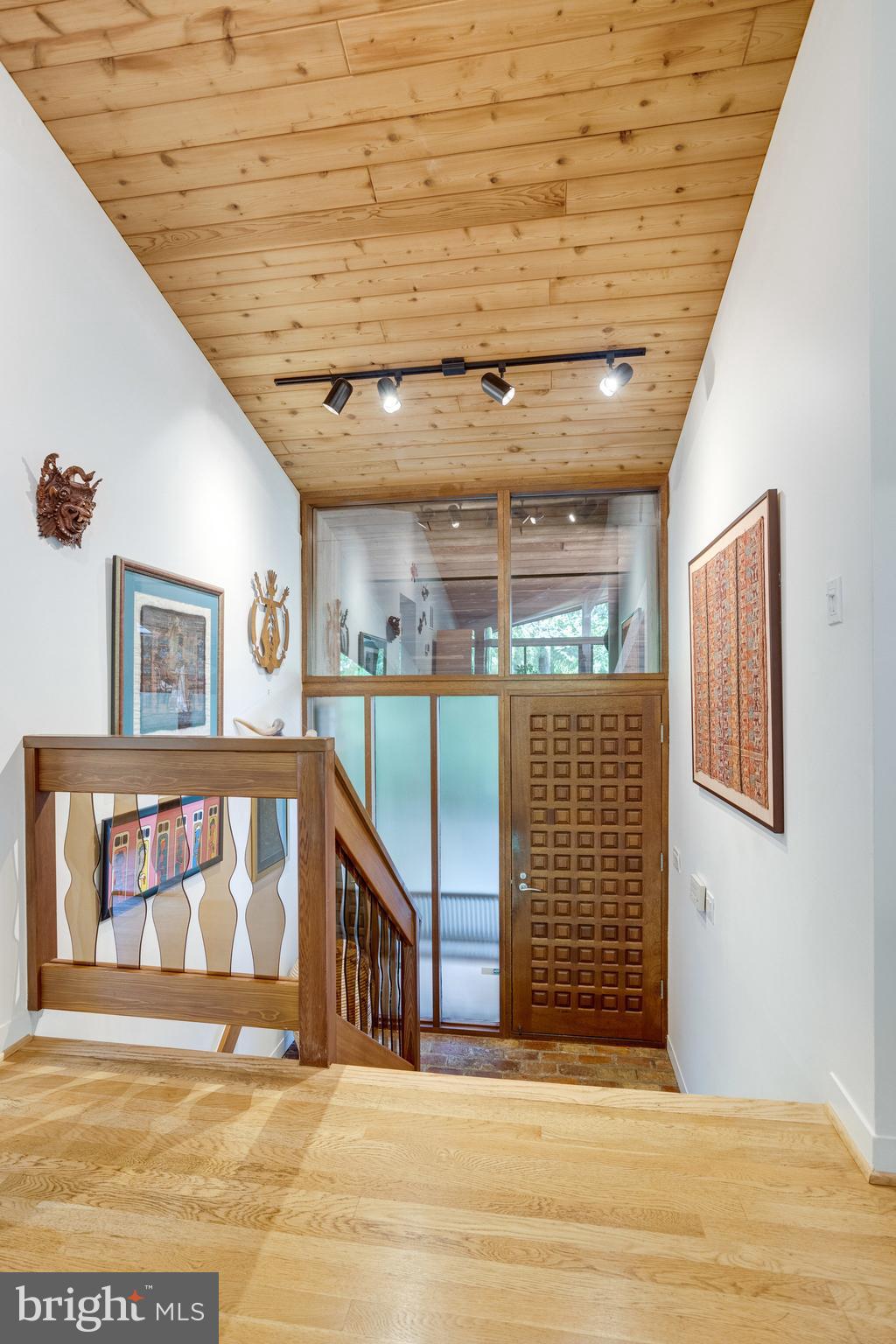 5910 Chesterbrook Road McLean, VA 22101 - Photo 7 of 53 Main Level Landing , Cedar Ceilings