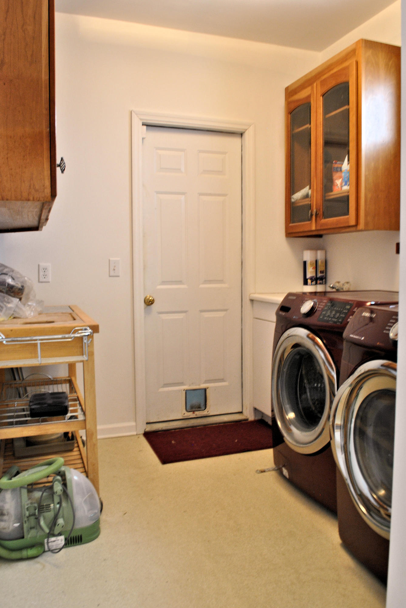 6500 Little Camp Road Riner, VA 24149 - Photo 49 of 121 a utility room with sink dryer and washer