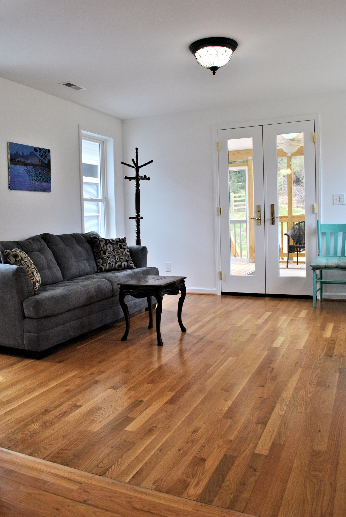 6500 Little Camp Road Riner, VA 24149 - Photo 70 of 121 a living room with furniture and a flat screen tv