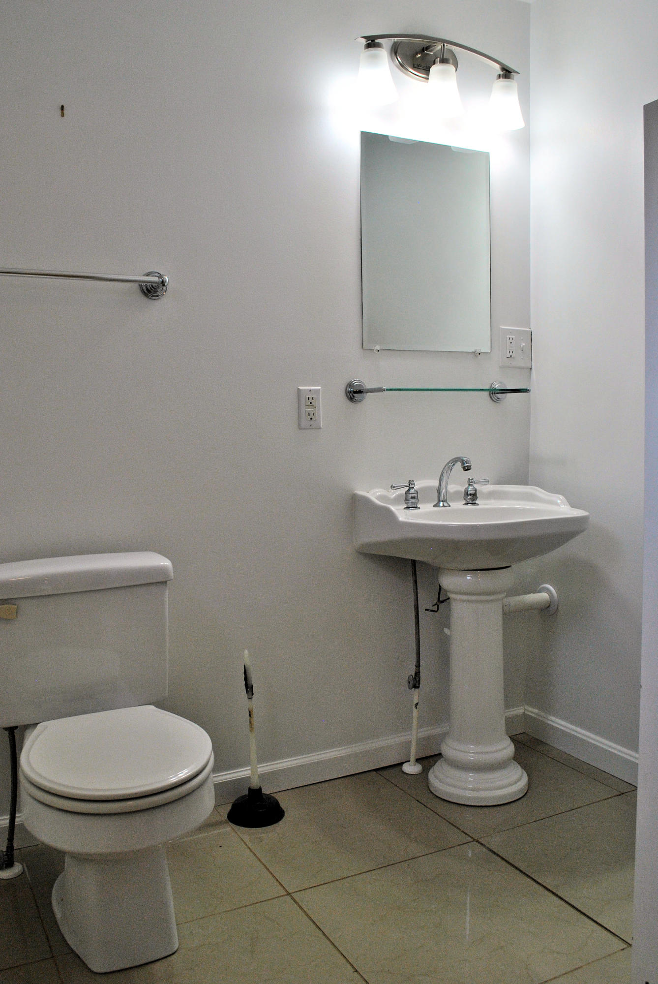 6500 Little Camp Road Riner, VA 24149 - Photo 94 of 121 a bathroom with a sink toilet and a mirror