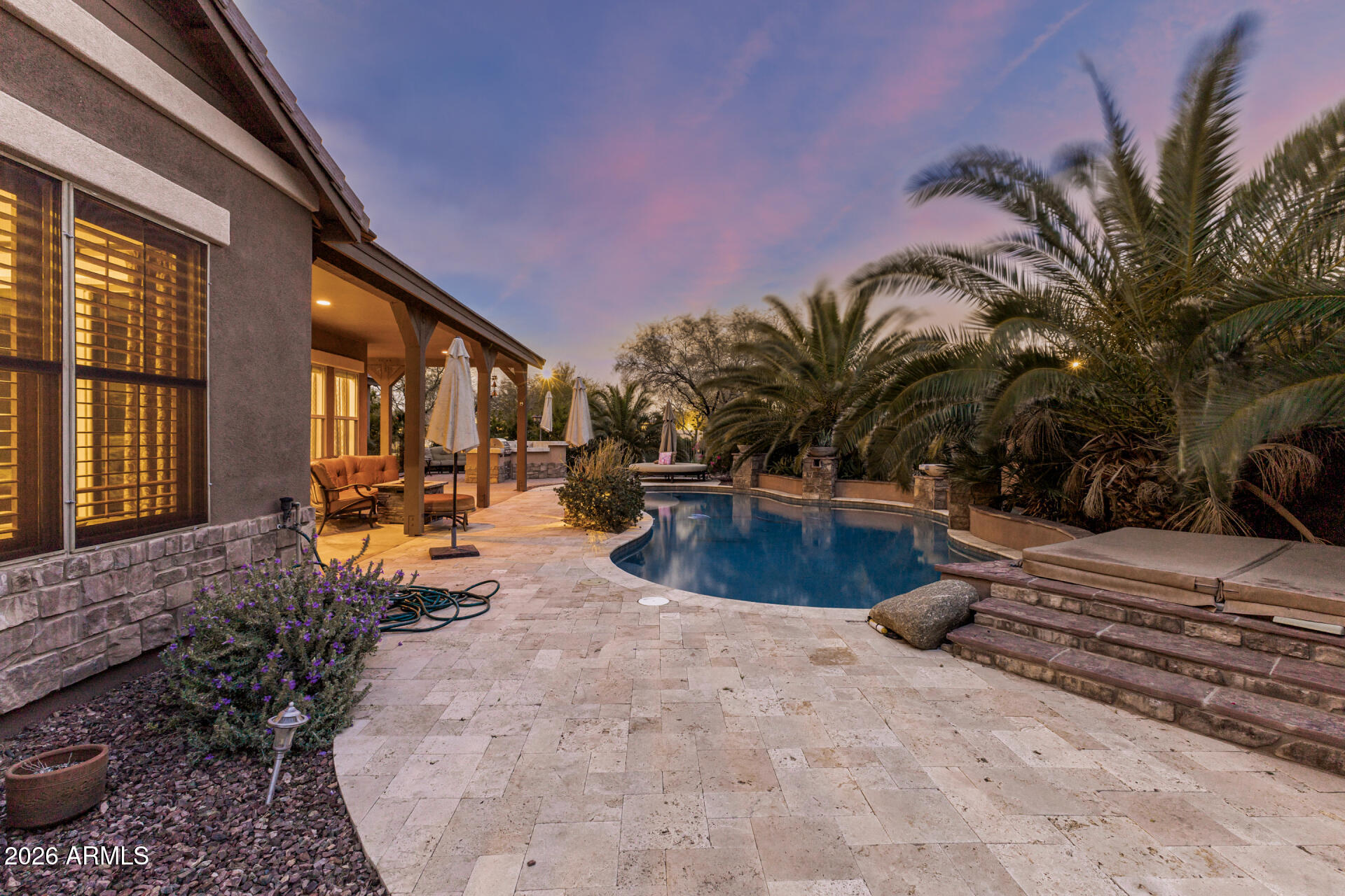 3139 East Harwell Road Phoenix, AZ 85042 - Photo 33 of 45 a view of a house with backyard and sitting area