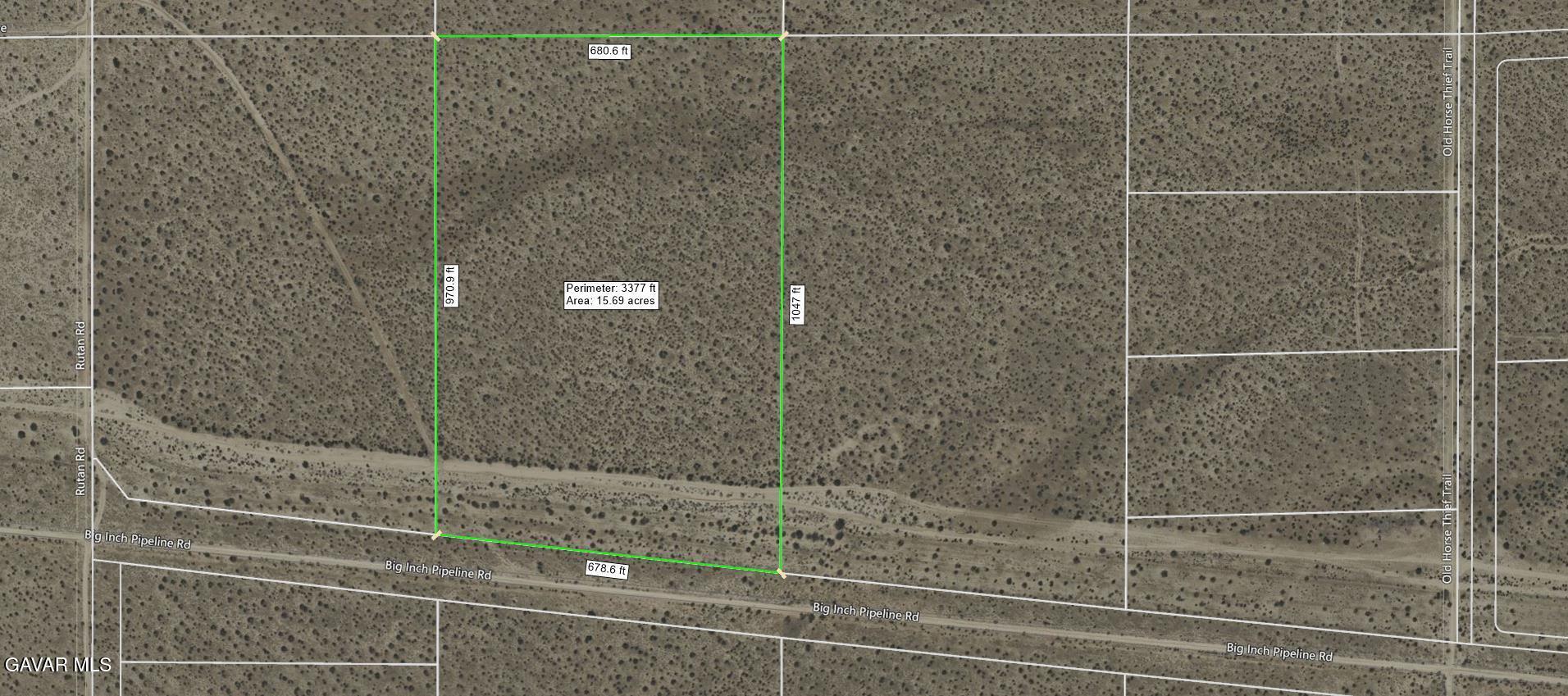 3793 Big Inch Pipeline Road Mojave, CA 93501 - Photo 1 of 3 42711102 measured