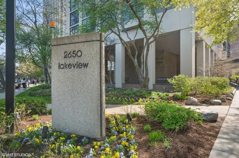 a sign on the side of a building