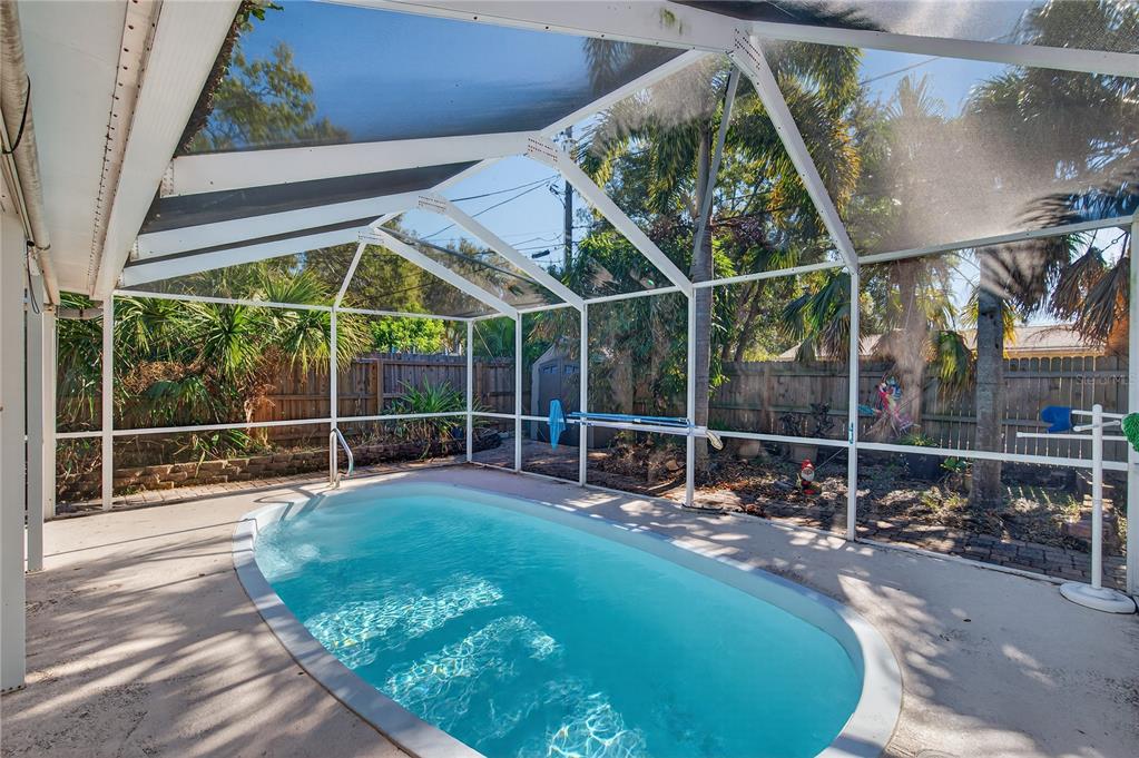 1417 Spring Lane Clearwater, FL 33755 - Photo 22 of 28 a view of outdoor space with seating area