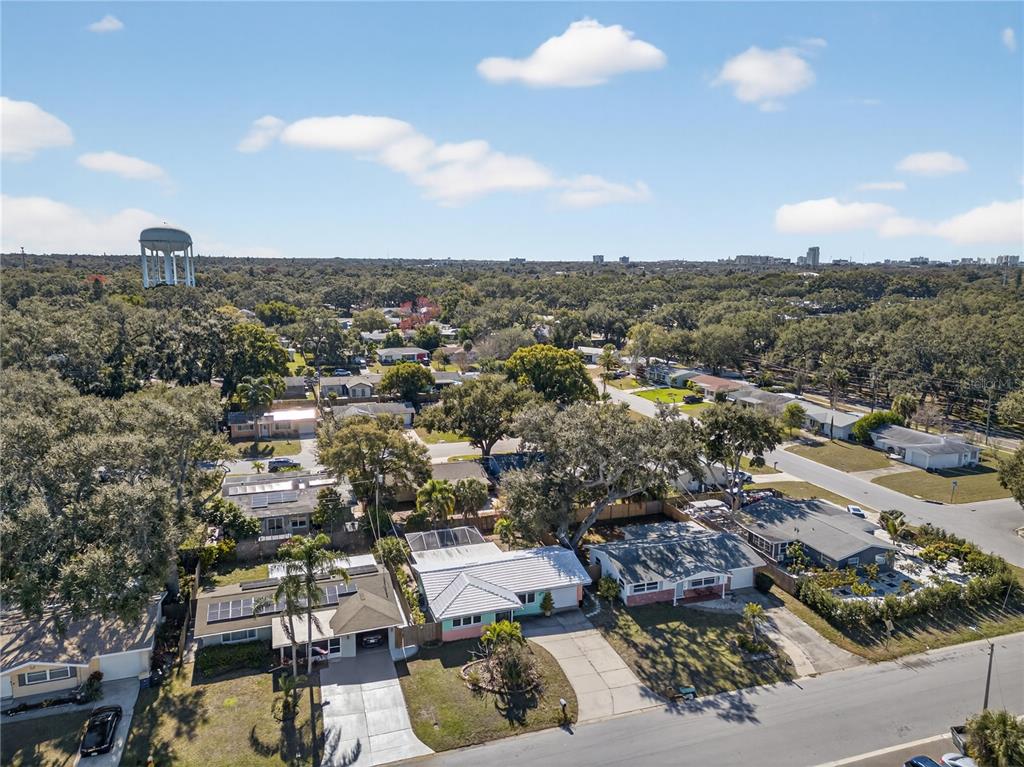 1417 Spring Lane Clearwater, FL 33755 - Photo 29 of 29 an aerial view of a city