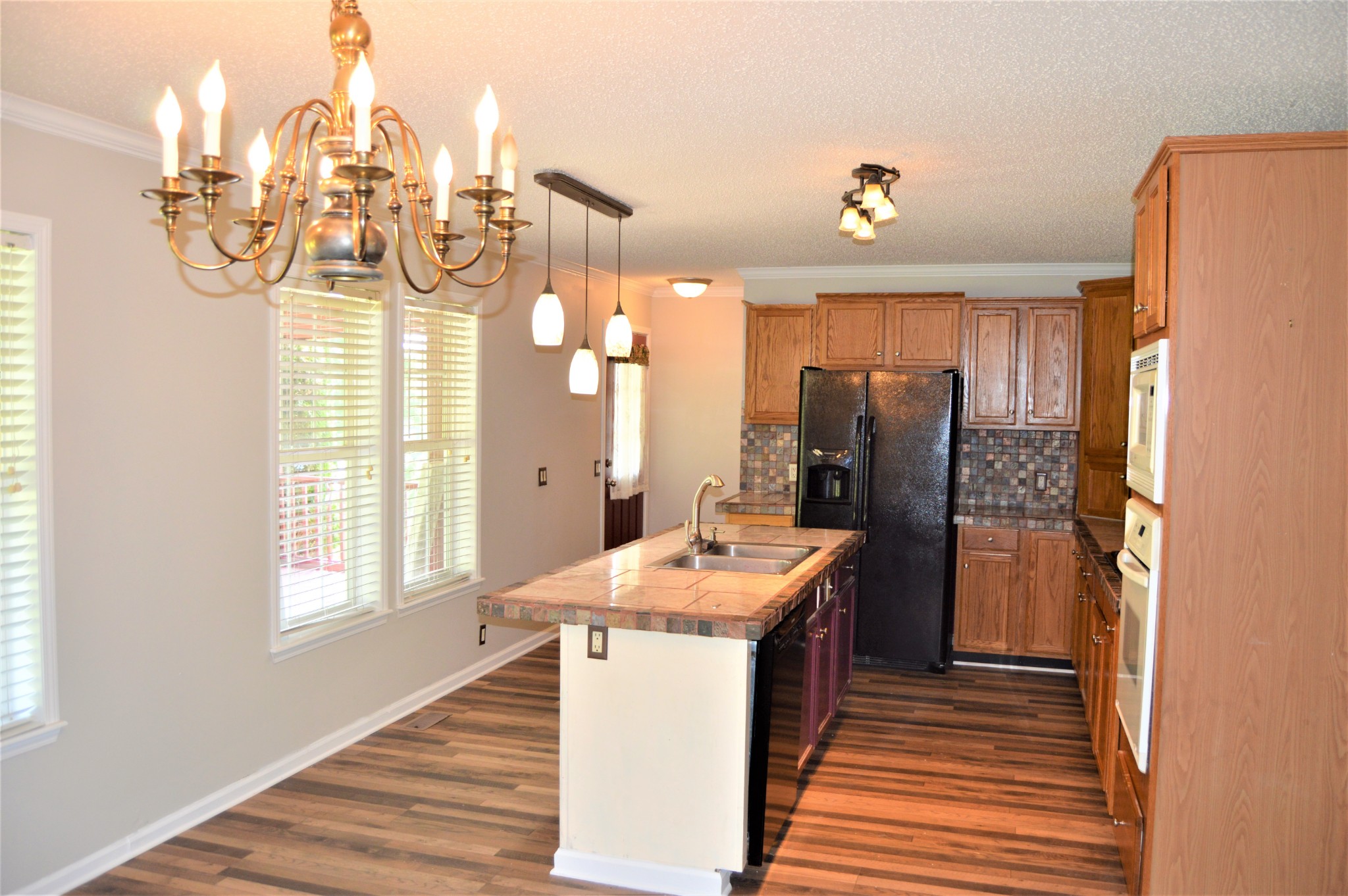 545 East Robertson Road Castalian Springs, TN 37031 - Photo 6 of 19 a kitchen with sink and refrigerator