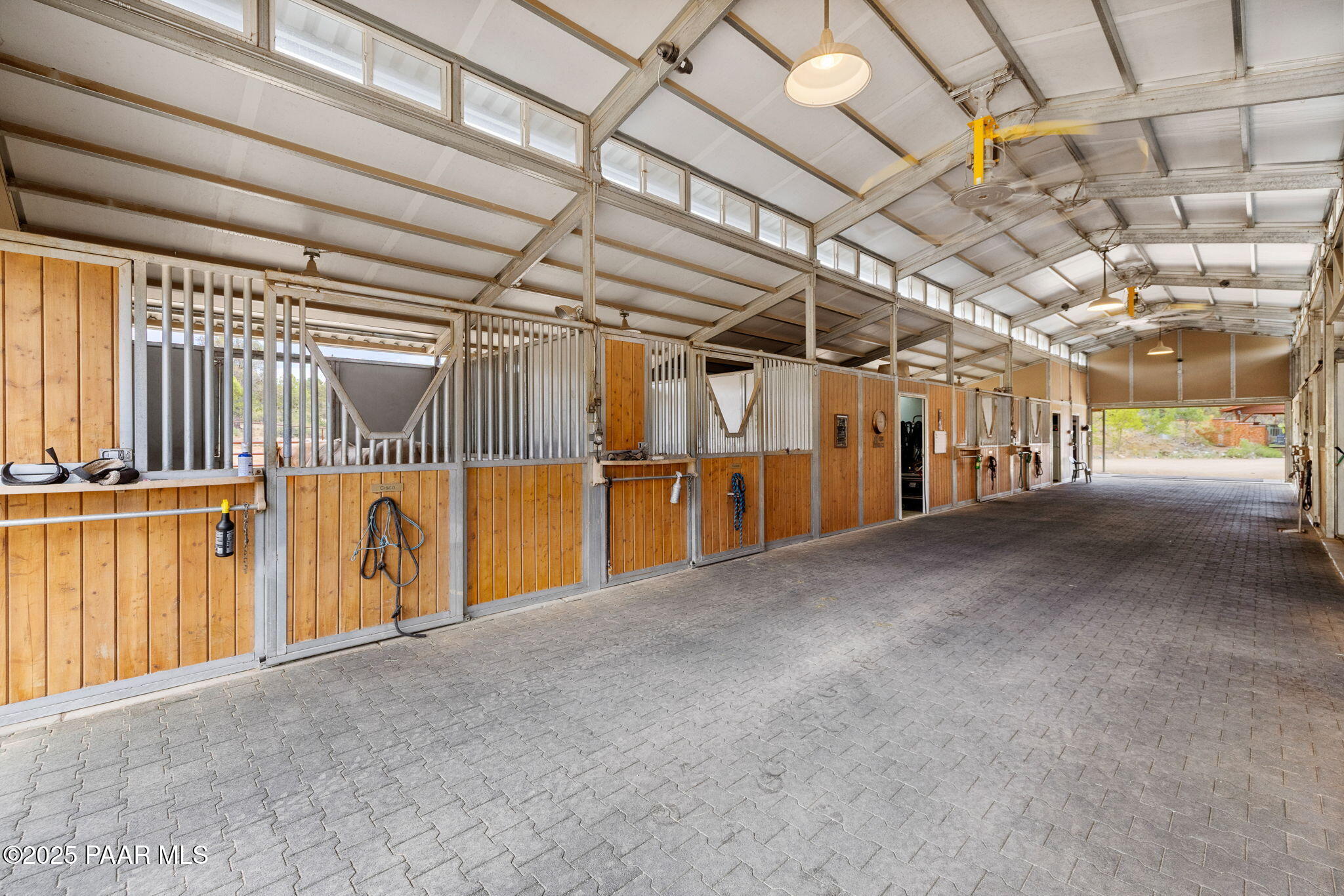 13225 North Bull Run Road Prescott, AZ 86305 - Photo 4 of 76 Rubber Paver Barn Floor