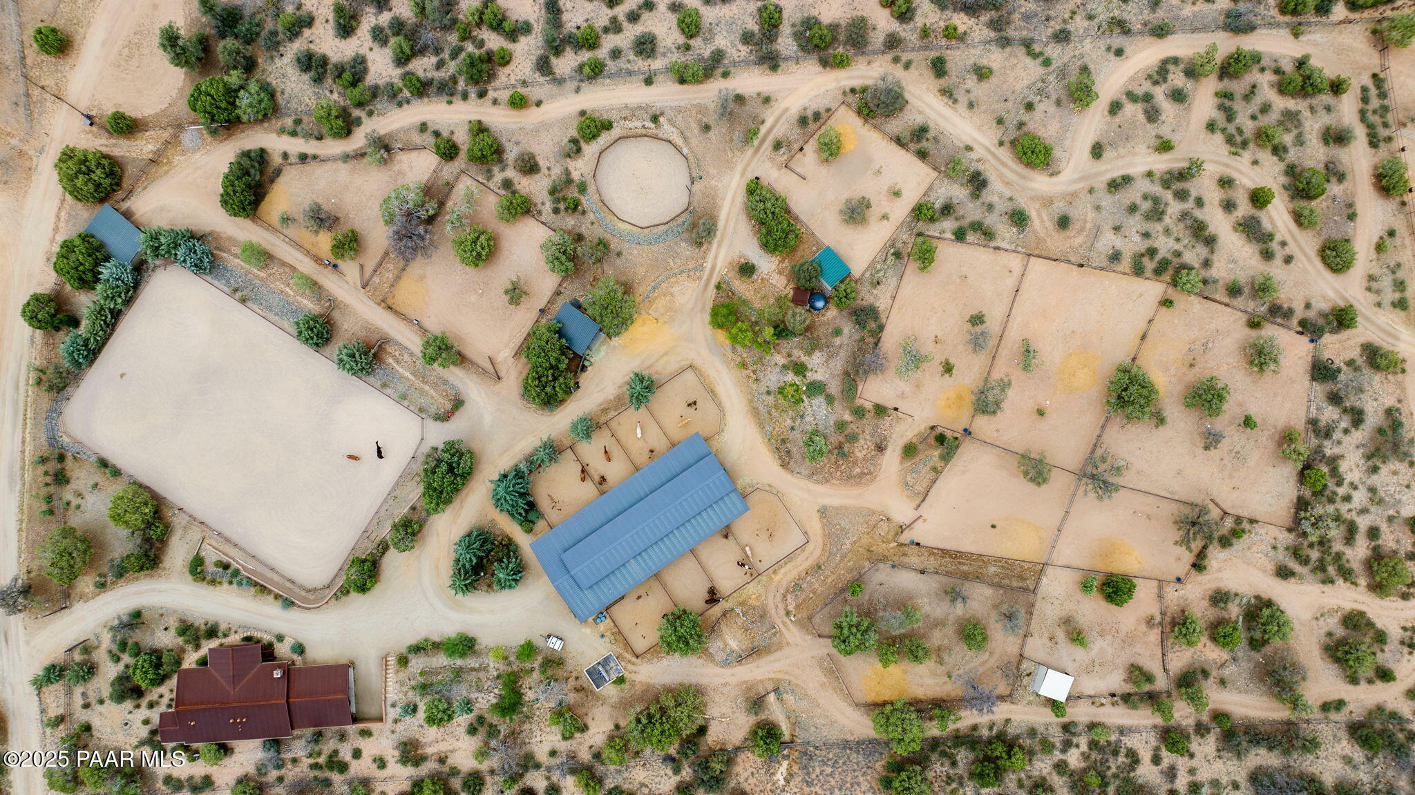 13225 North Bull Run Road Prescott, AZ 86305 - Photo 7 of 76 Birds Eye