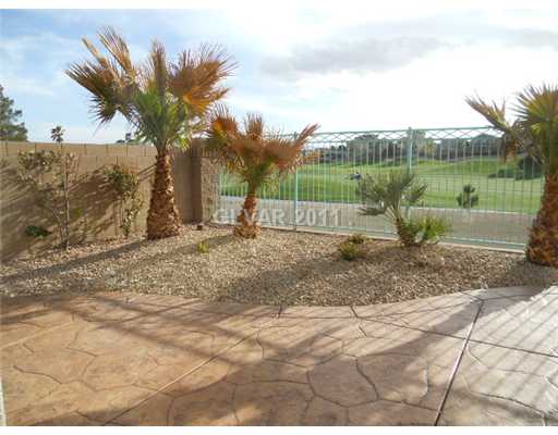 455 Foster Springs Road Las Vegas, NV 89148 - Photo 9 of 9 Exterior Back. and Patio Space with Wonderful view!