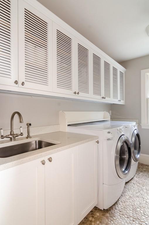 41 Highgate Road Wellesley, MA 02481 - Photo 22 of 24 a utility room with dryer and washer