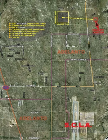 $48,000 | 0 Helendale Road, Oro Grande, CA 92368