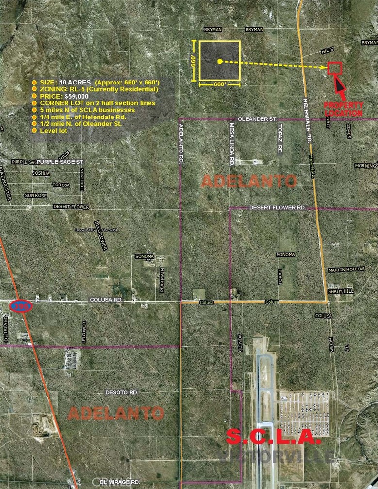 0 Helendale Road Oro Grande, CA 92368 - Photo 1 of 5