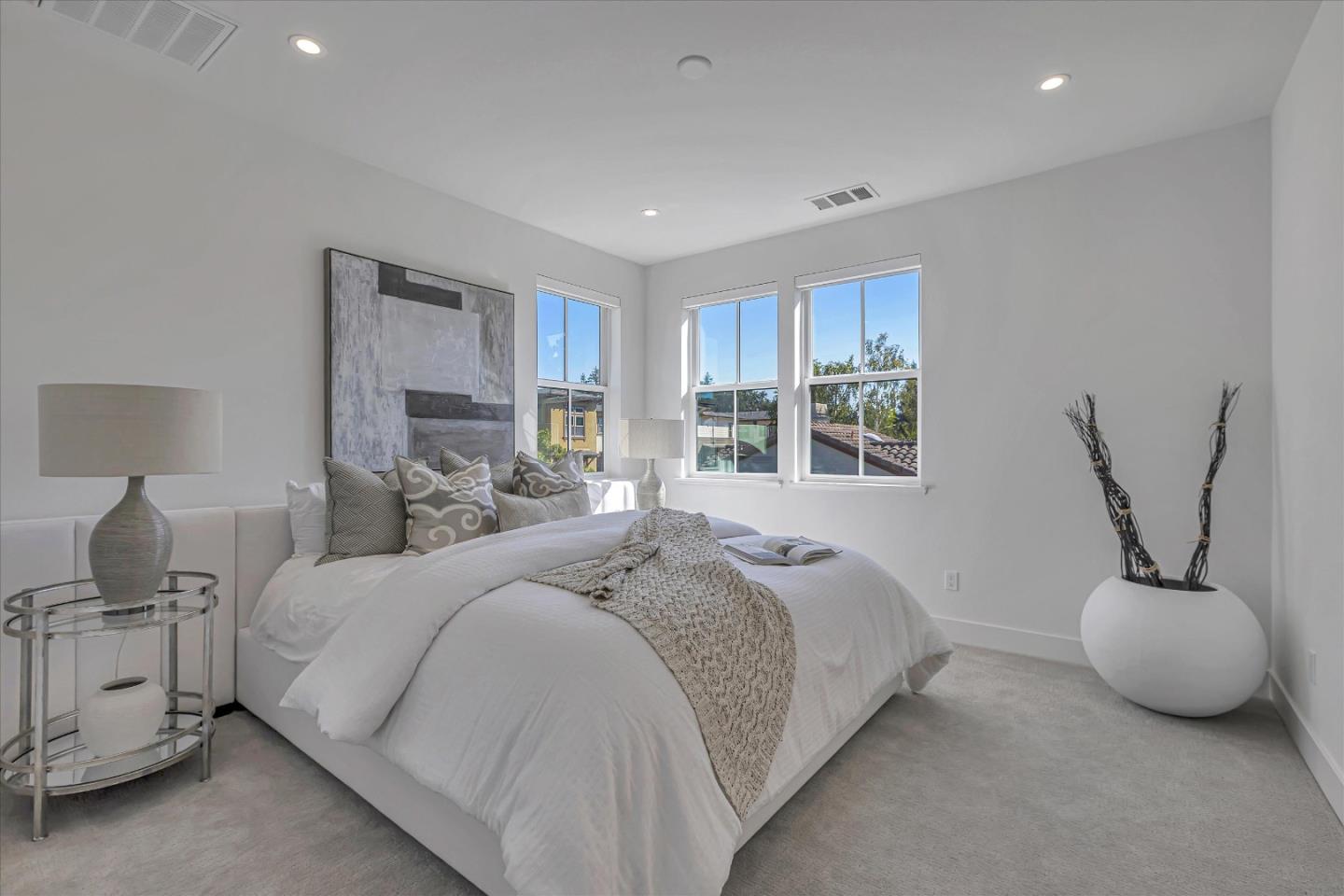 2032 Thea Circle Mountain View, CA 94043 - Photo 13 of 29 a bedroom with a bed and a window