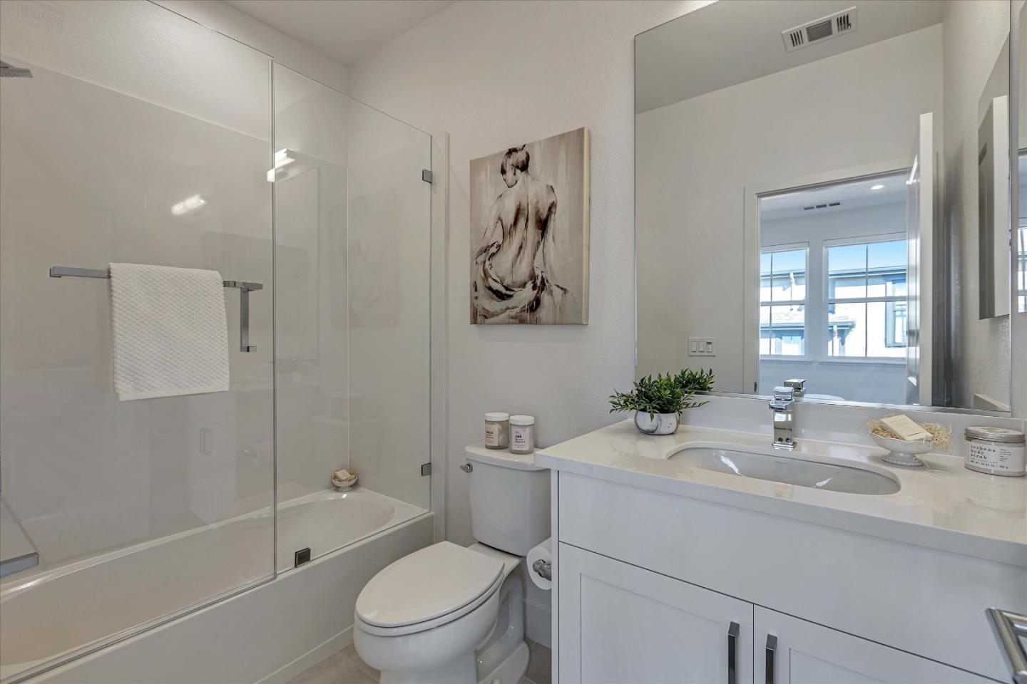 2032 Thea Circle Mountain View, CA 94043 - Photo 19 of 29 a bathroom with a sink toilet and shower