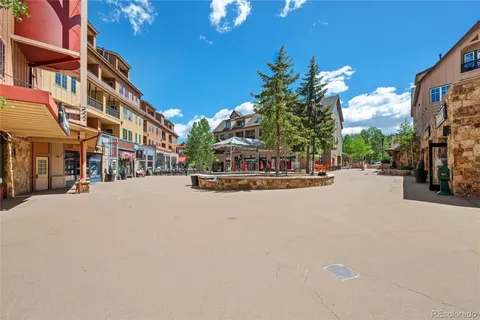 a street with tall buildings