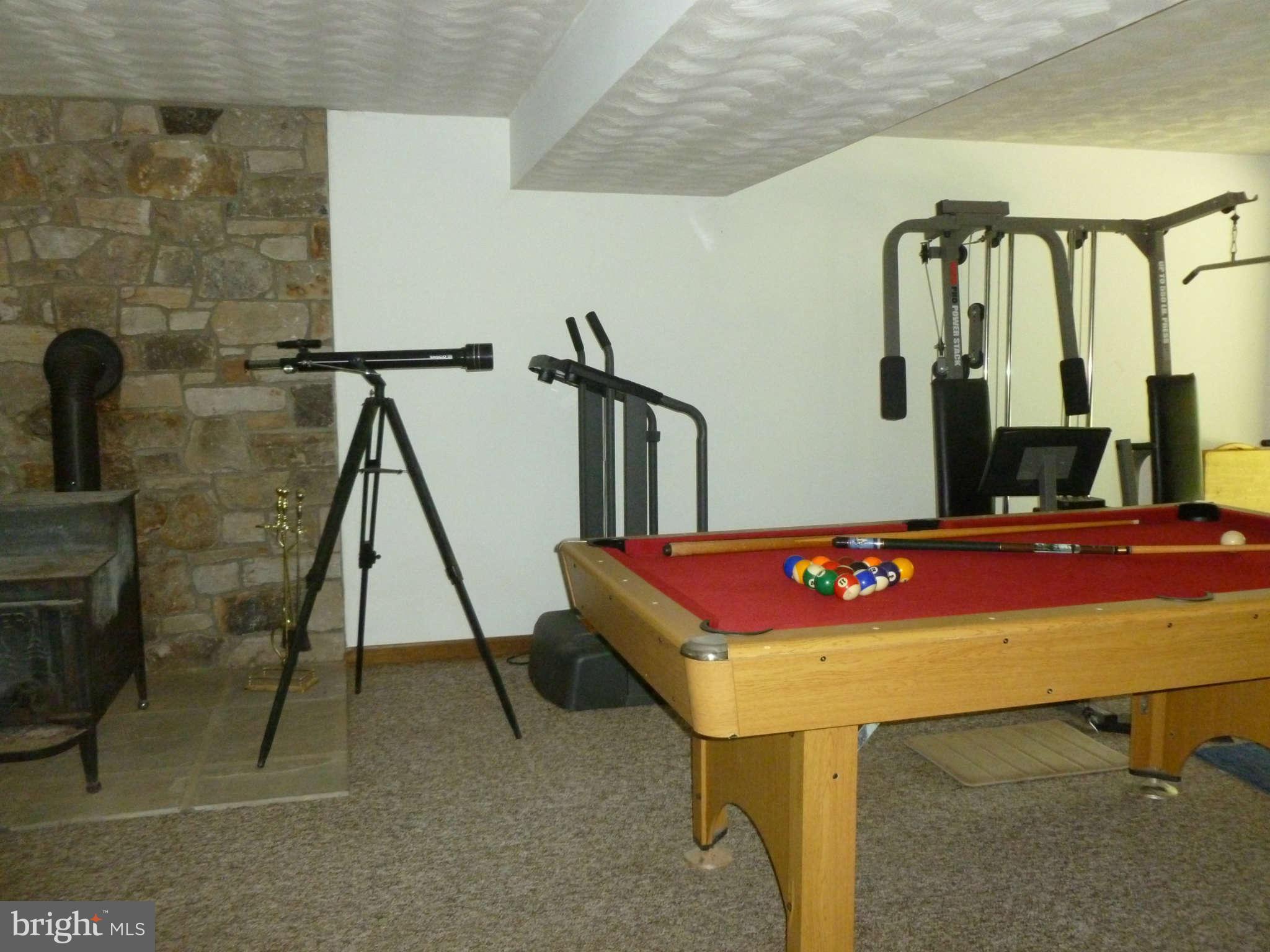 5762 Howellsville Road Front Royal, VA 22630 - Photo 17 of 22 a room with pool table and windows