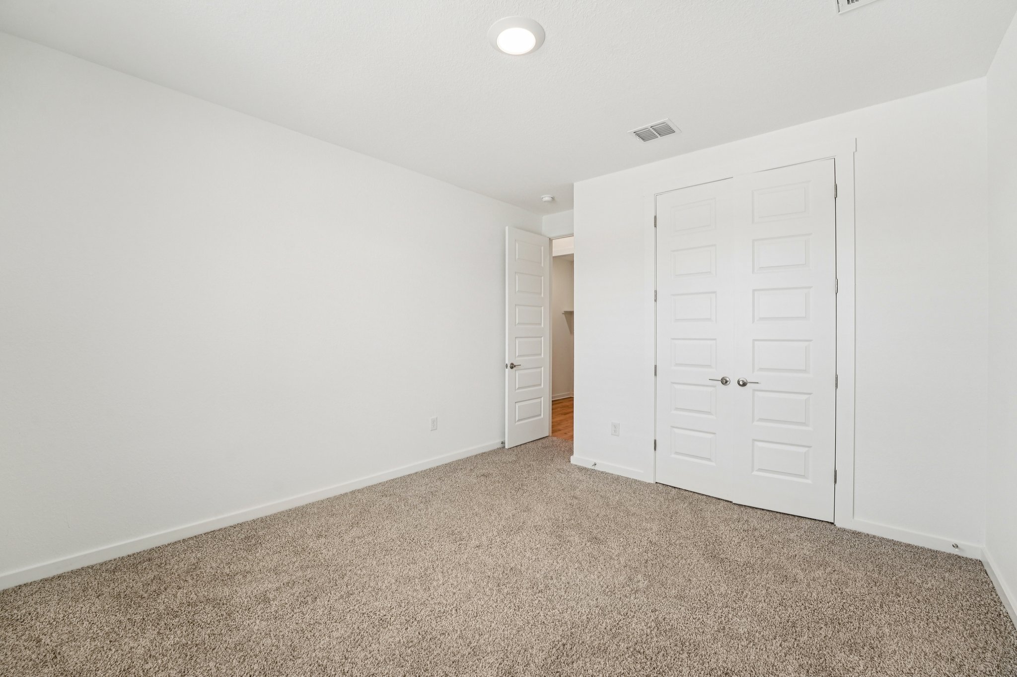 2233 Bravo Pass Leander, TX 78641 - Photo 25 of 33 Unfurnished bedroom featuring a closet, carpet, and recessed lighting