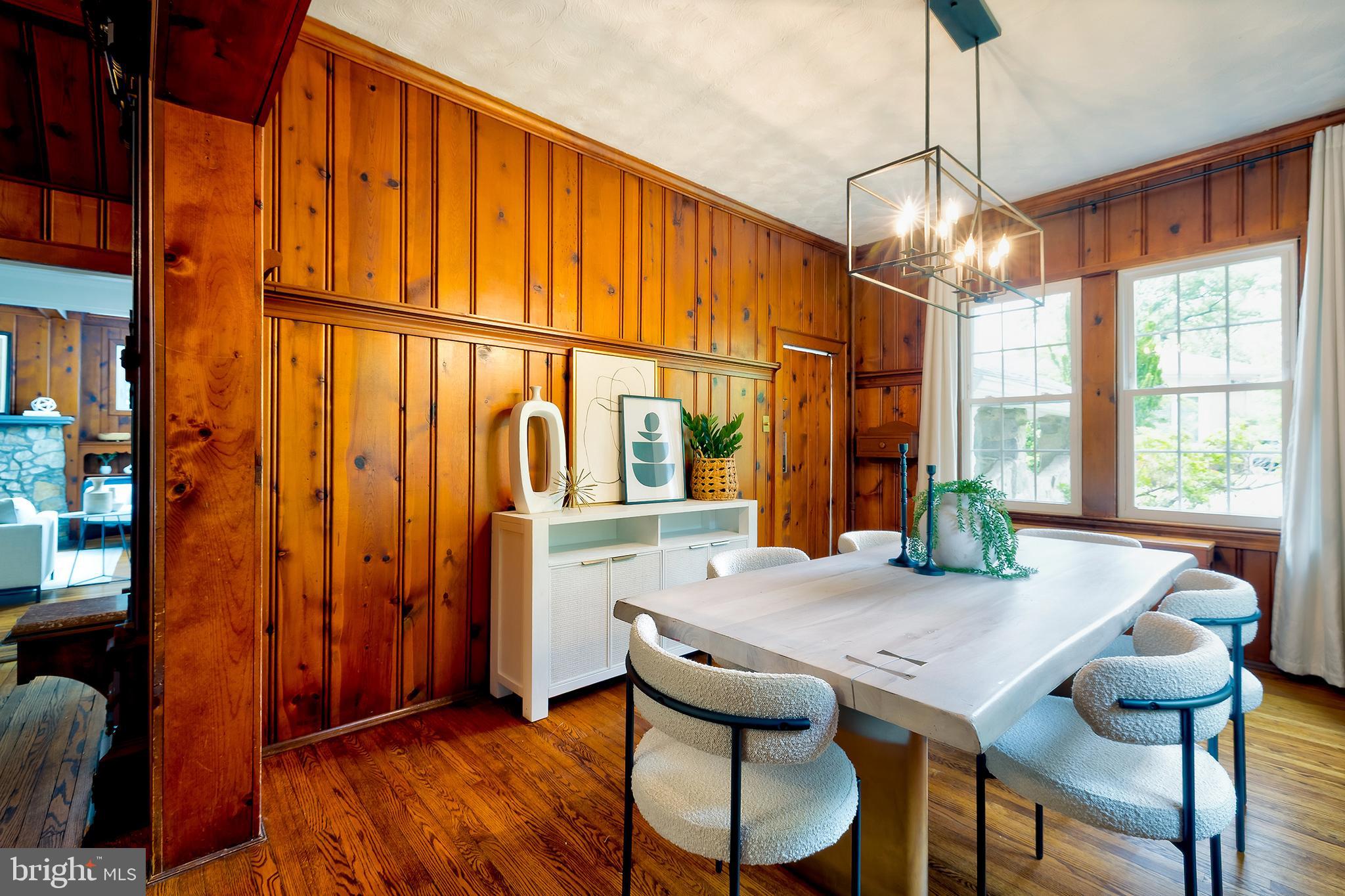 2925 Covington Road Silver Spring, MD 20910 - Photo 23 of 70 a view of a dining room with furniture window and outside view
