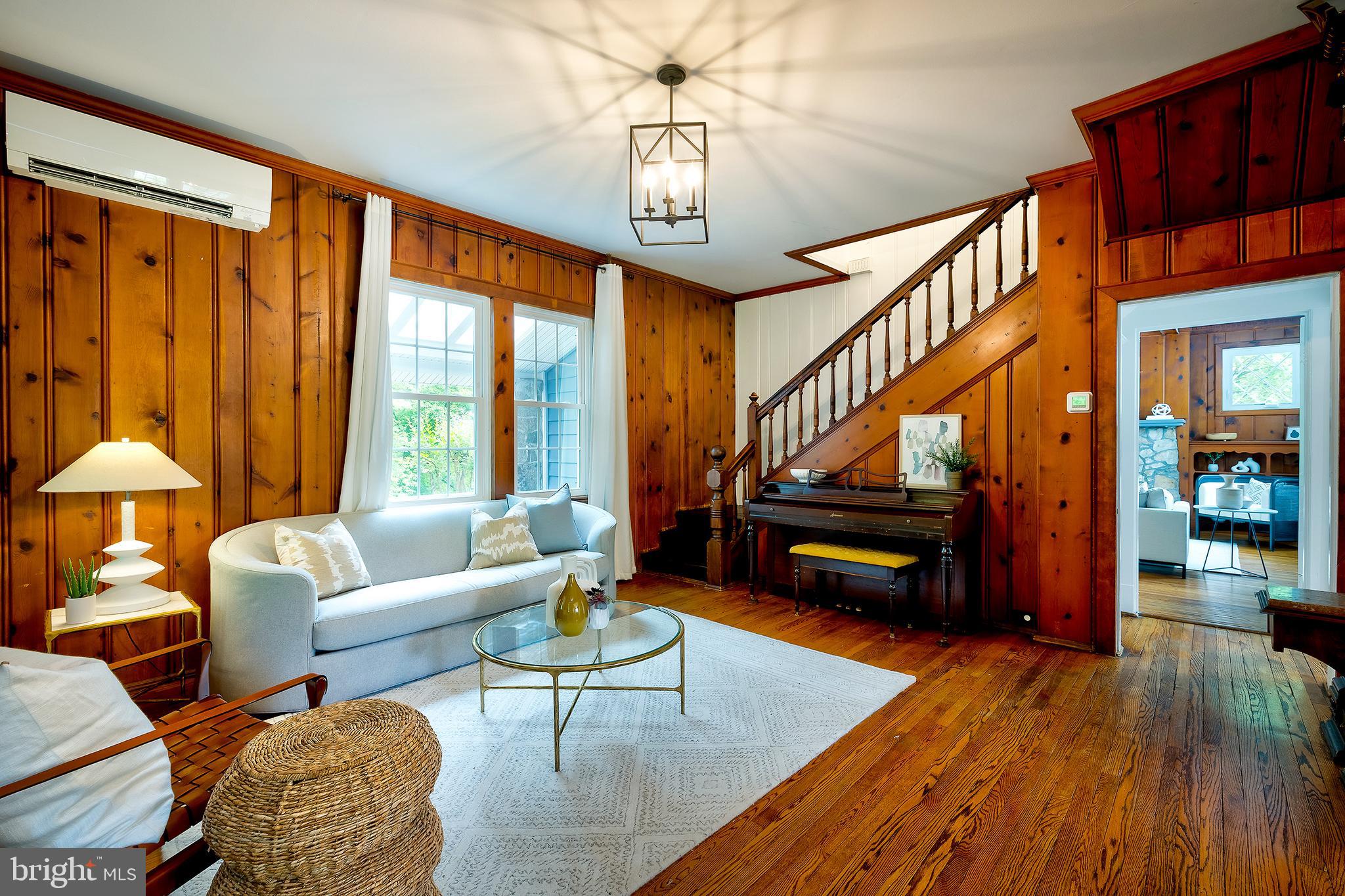 2925 Covington Road Silver Spring, MD 20910 - Photo 25 of 70 a living room with furniture and a wooden floor