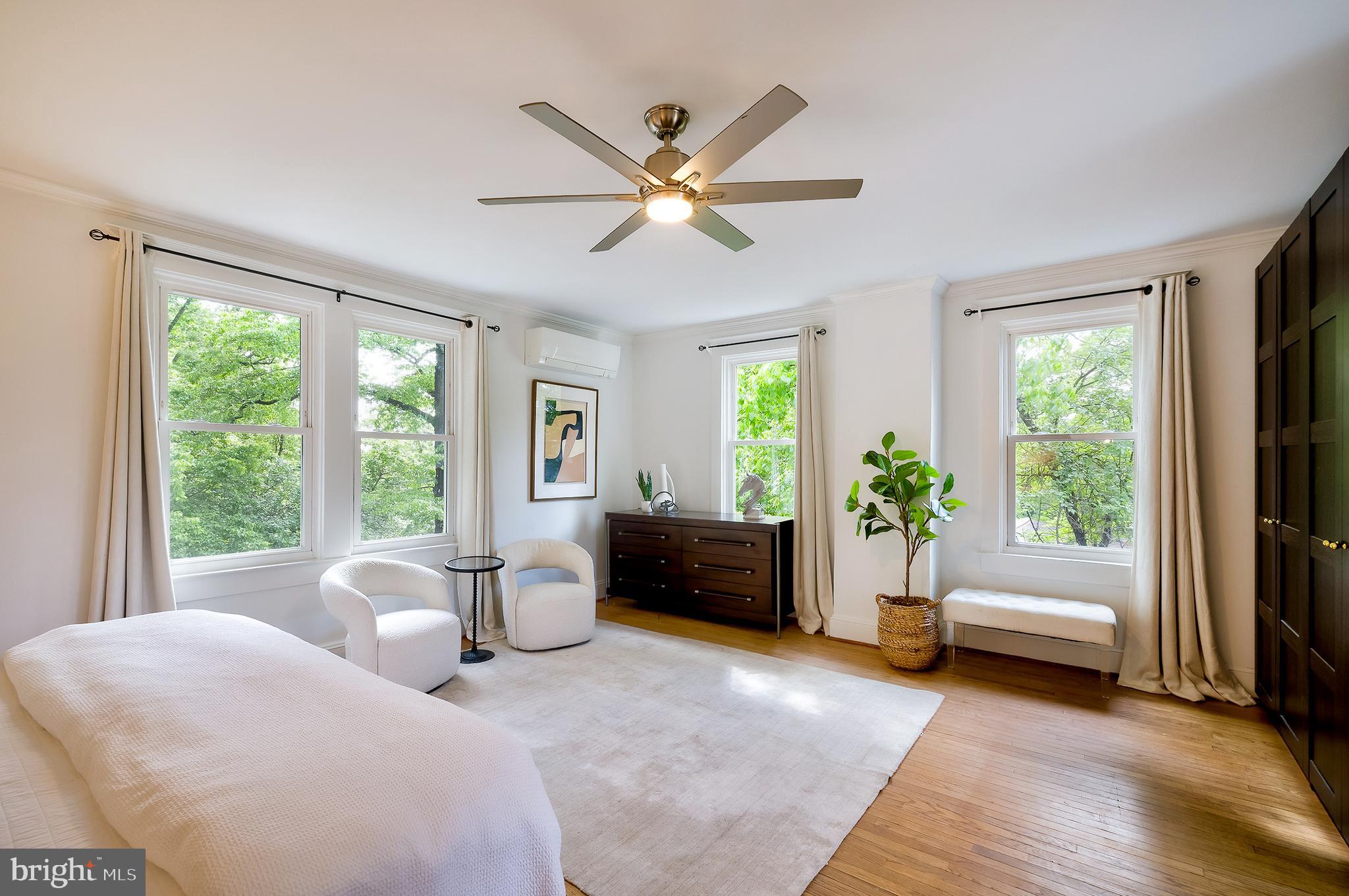 2925 Covington Road Silver Spring, MD 20910 - Photo 32 of 70 a living room with furniture and a large window