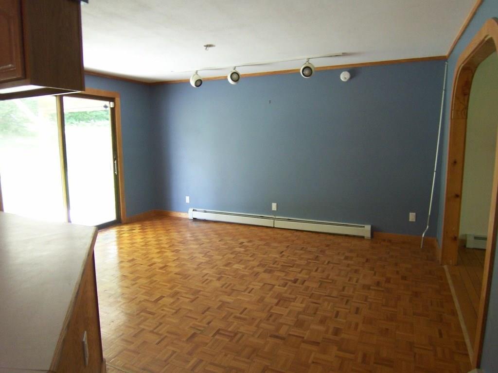 57 Farmington Road Strong, ME 04983 - Photo 6 of 28 Dining Area, Wood Parquet Floor