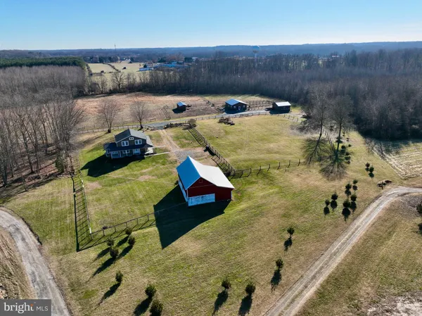 a view of a backyard with a small yard