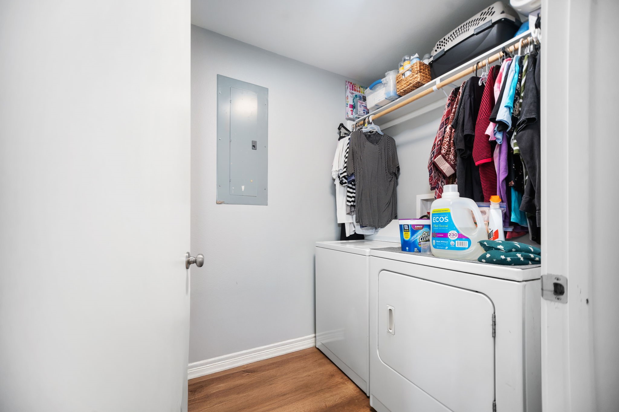 103 Quail Ridge Drive Nacogdoches, TX 75961 - Photo 25 of 28 a view of walk in closet with clothes and shoes