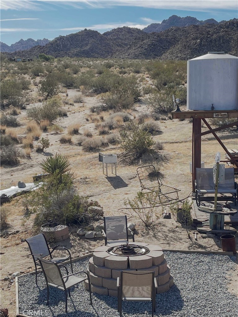 68033 Sullivan Road Twentynine Palms, CA 92277 - Photo 22 of 30 FIREPIT AND VIEW