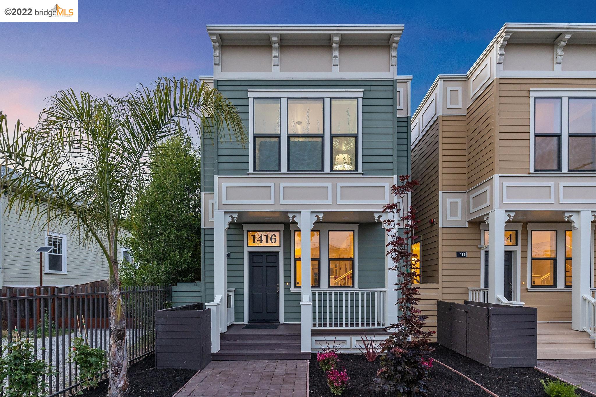 a view of front door of house
