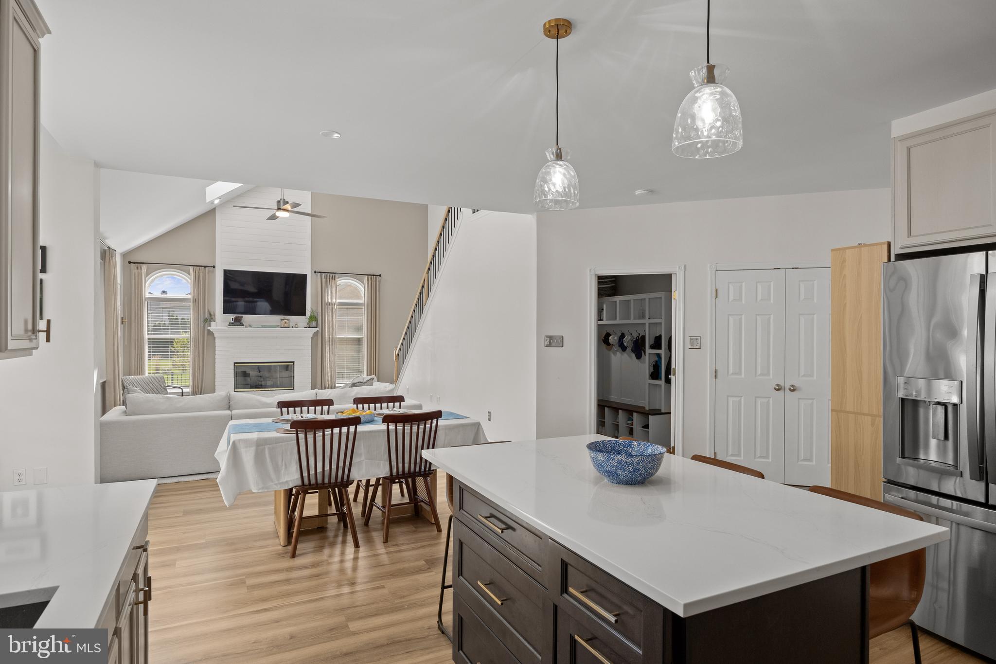 97 Brooks Road Moorestown, NJ 08057 - Photo 15 of 47 a view of a dining room with furniture and wooden floor
