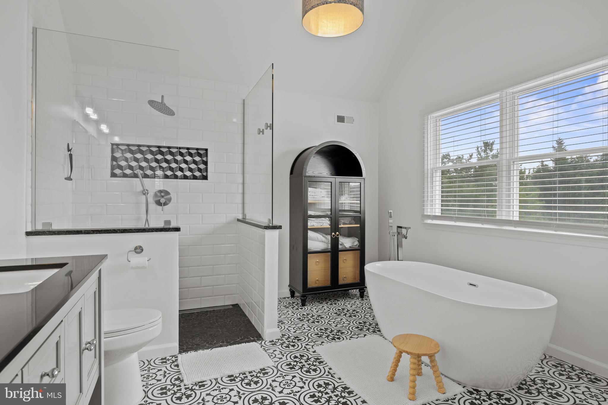 97 Brooks Road Moorestown, NJ 08057 - Photo 38 of 47 a bathroom with a sink toilet a shower and bathtub