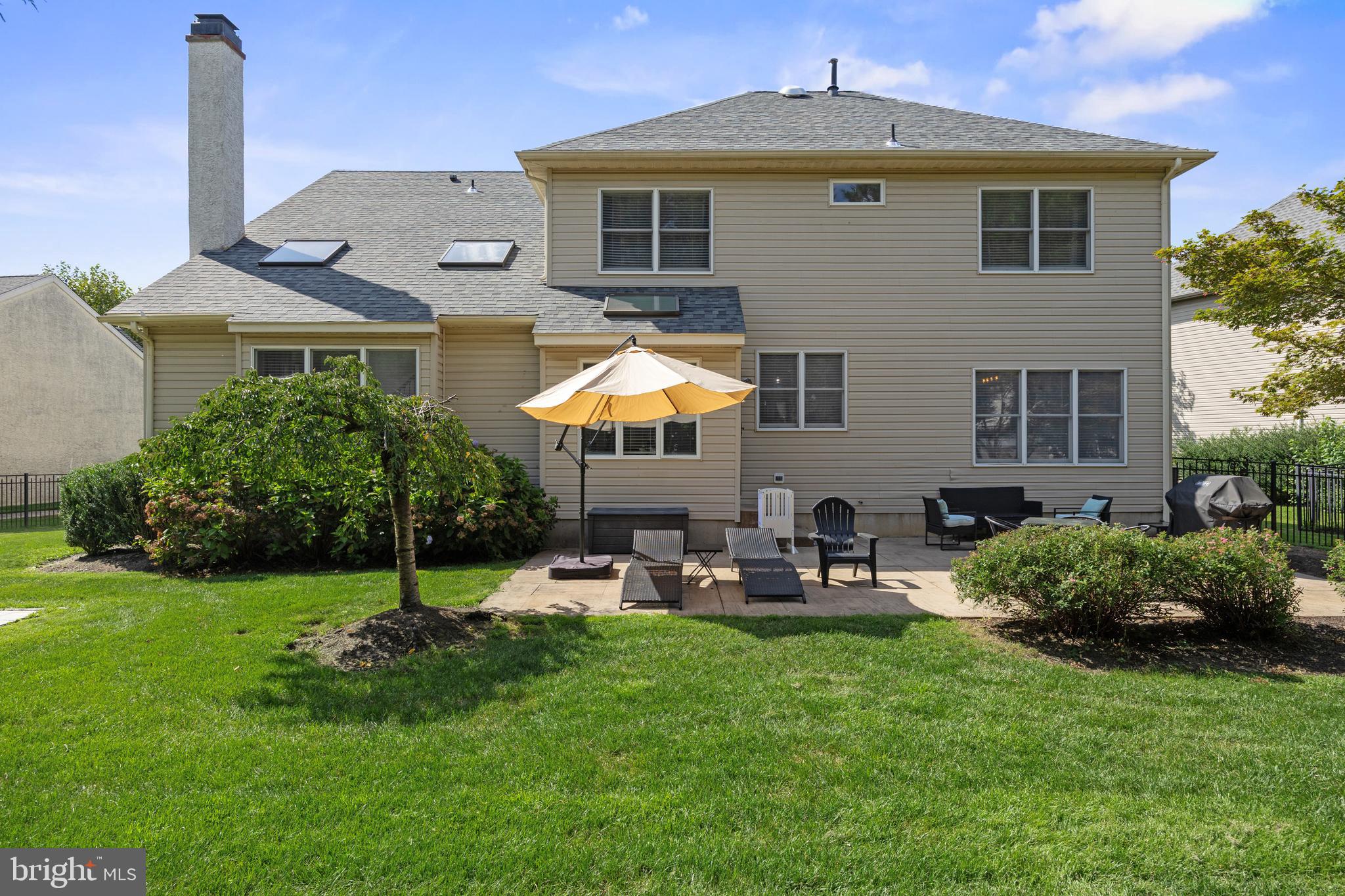 97 Brooks Road Moorestown, NJ 08057 - Photo 44 of 47 a front view of a house with garden and porch