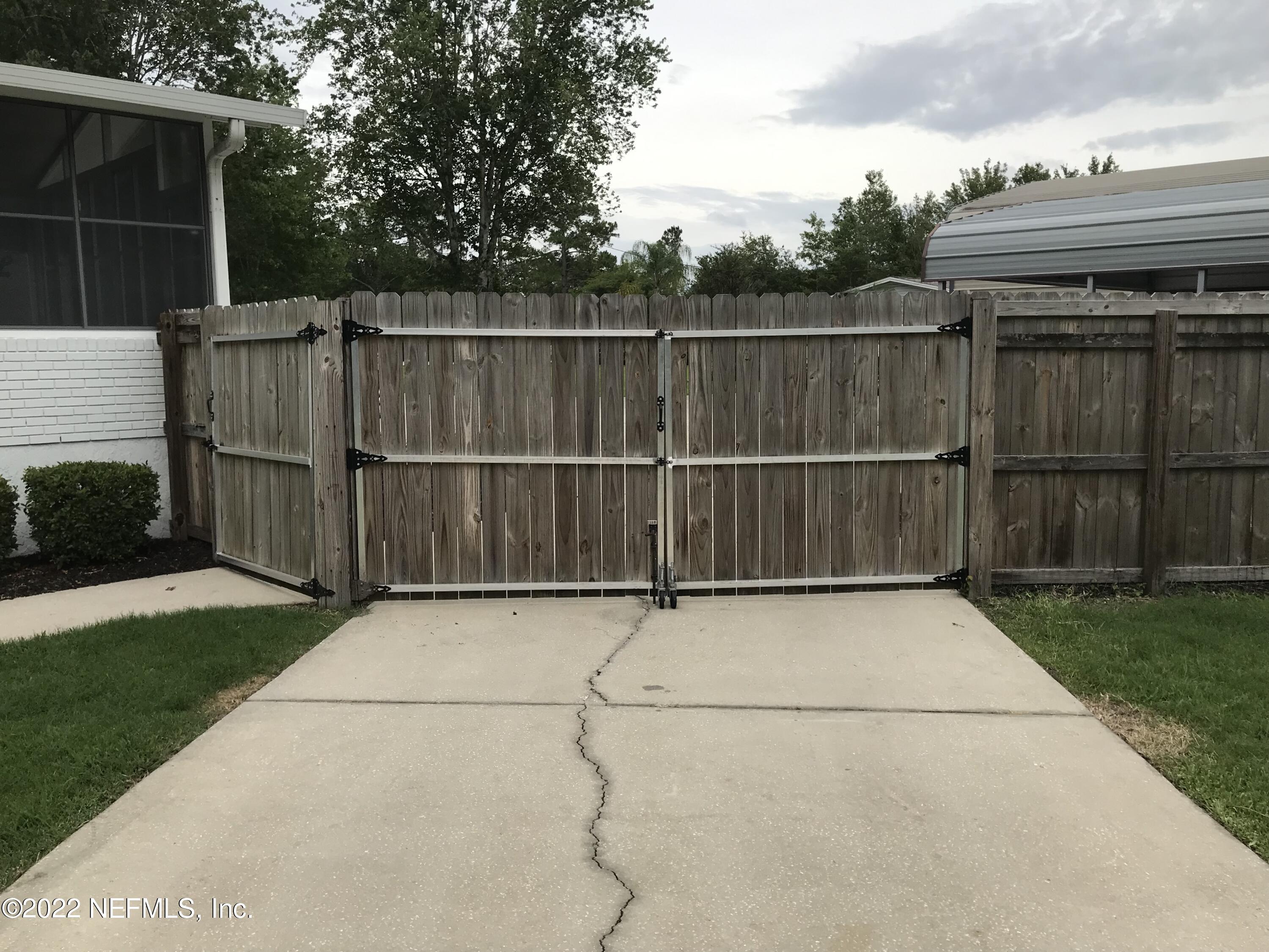 1376 Marlee Road, Unit 1 St. Johns, FL 32259 - Photo 48 of 50 Double Gate Entry to Back Driveway