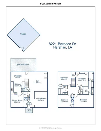 $2,600 | 8221 Barocco Drive, Harahan, LA 70123