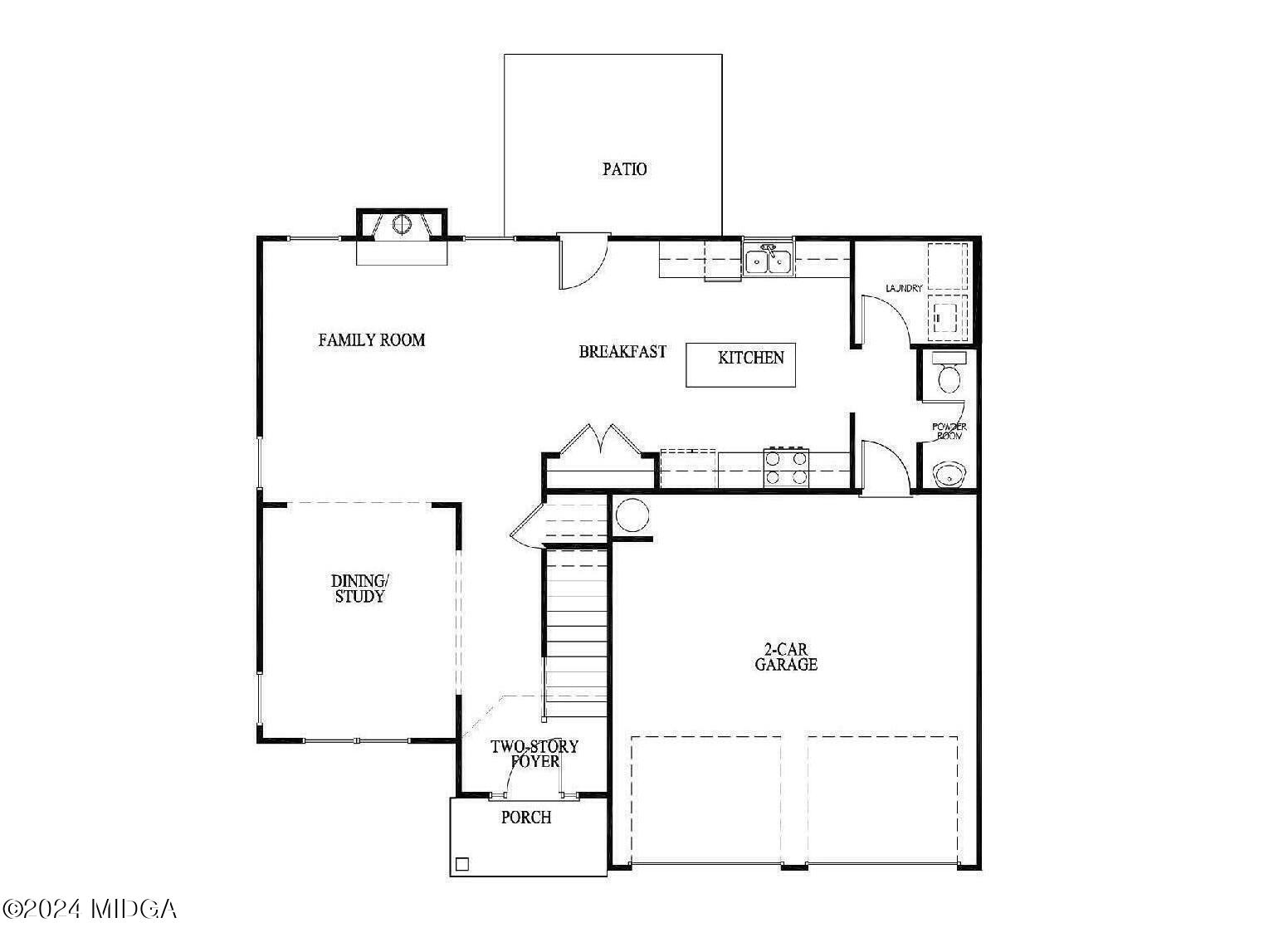 499 Grand Magnolia Street Jackson, GA 30233 - Photo 2 of 35 a picture of floor plan