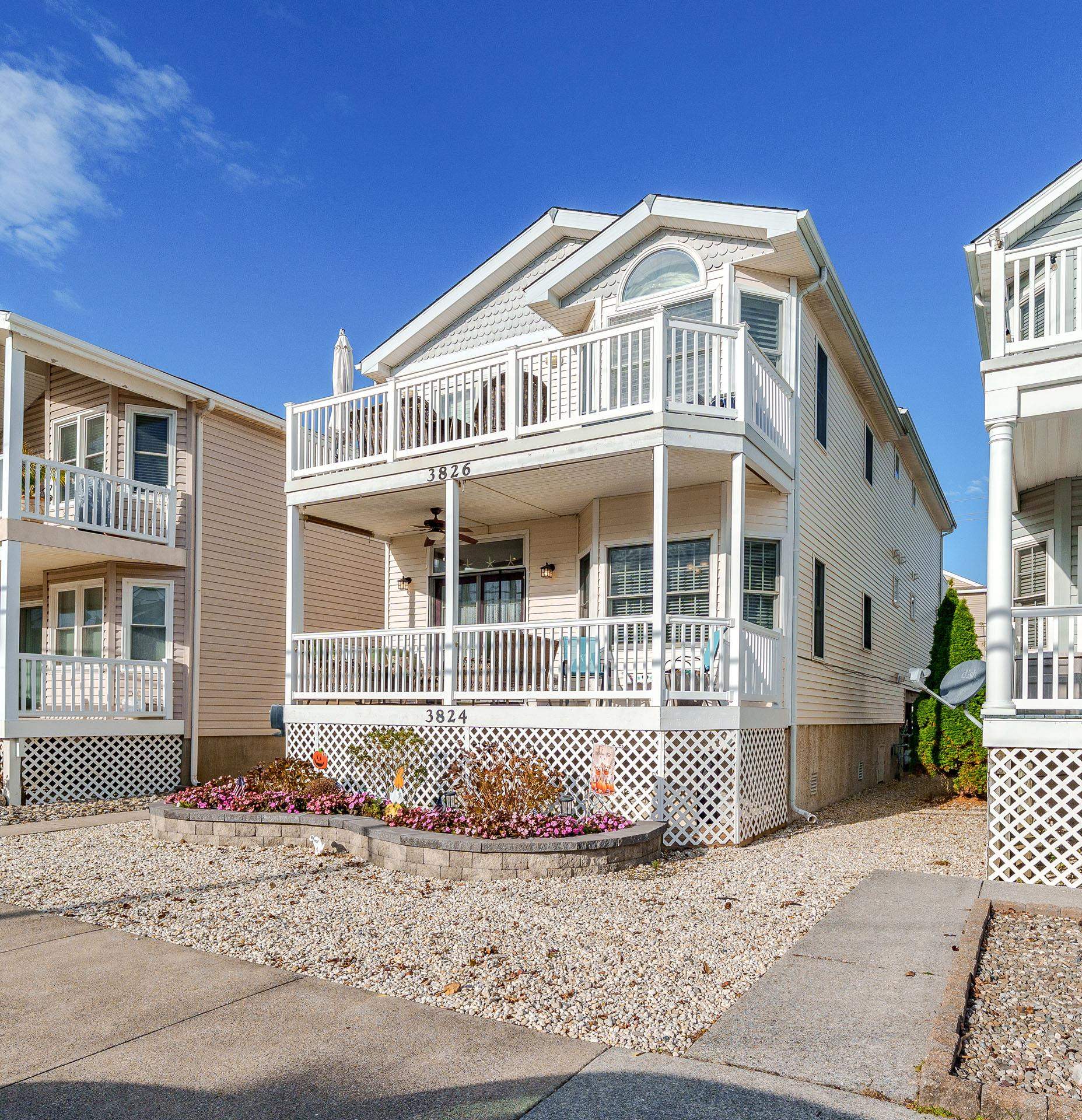 3824 Asbury Avenue, Unit 1 Ocean City, NJ 08226 - Photo 37 of 40 a front view of a house