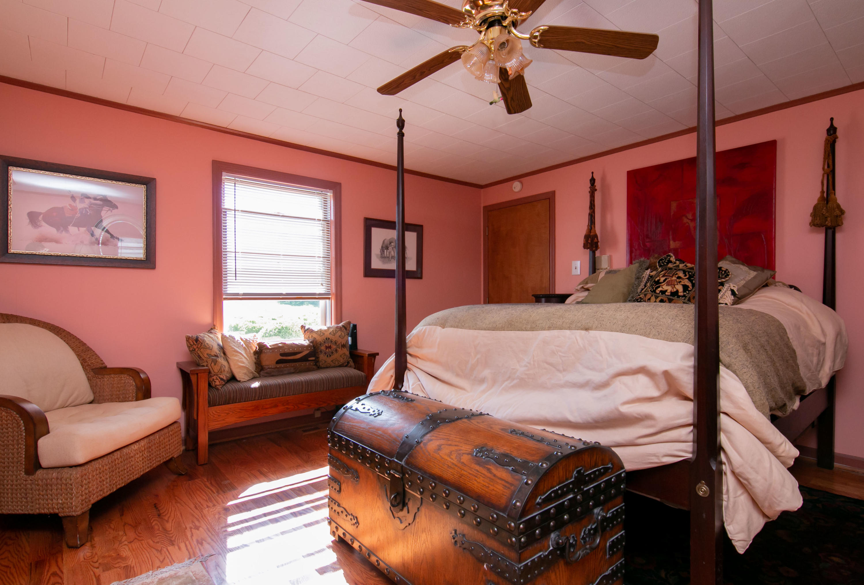 3257 Sago Road Chatham, VA 24531 - Photo 49 of 94 a bed room with a bed and a couch