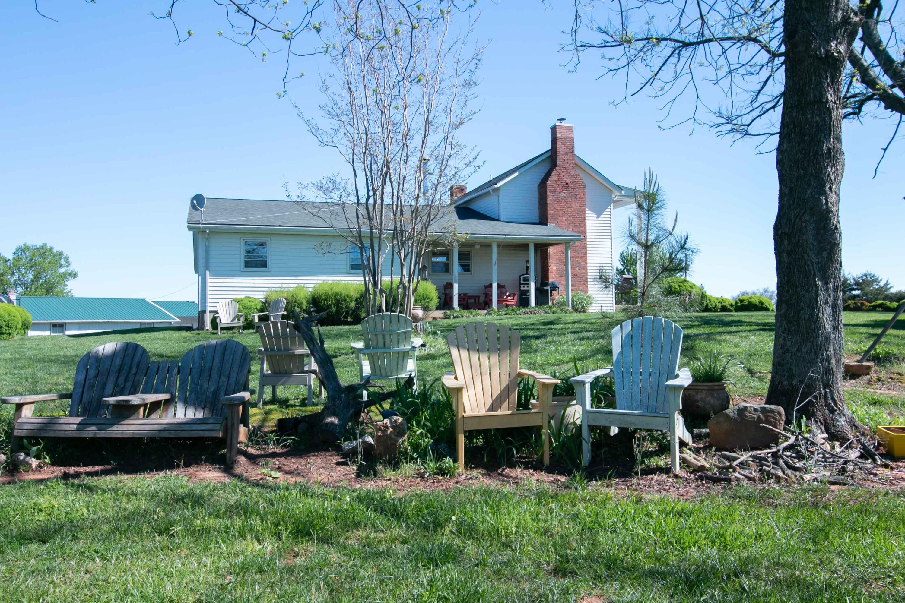 3257 Sago Road Chatham, VA 24531 - Photo 73 of 94 a view of a house with backyard porch and sitting area