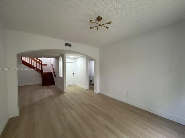 wooden floor in an empty room