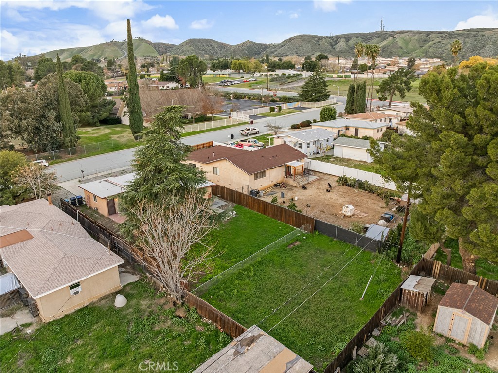680 North 10th Street Banning, CA 92220 - Photo 19 of 24 an aerial view of a house with yard