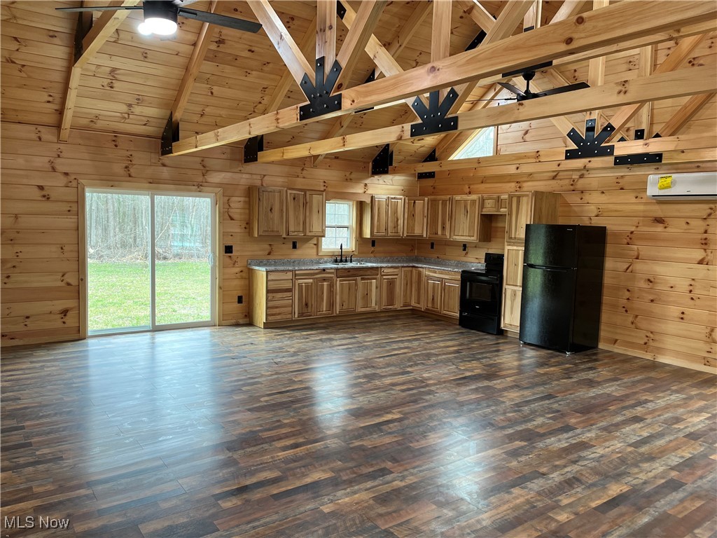 2239 Eureka Road Ashtabula, OH 44004 - Photo 22 of 22 Open floor plan living room to kitchen. Patio doors lead to outside patio